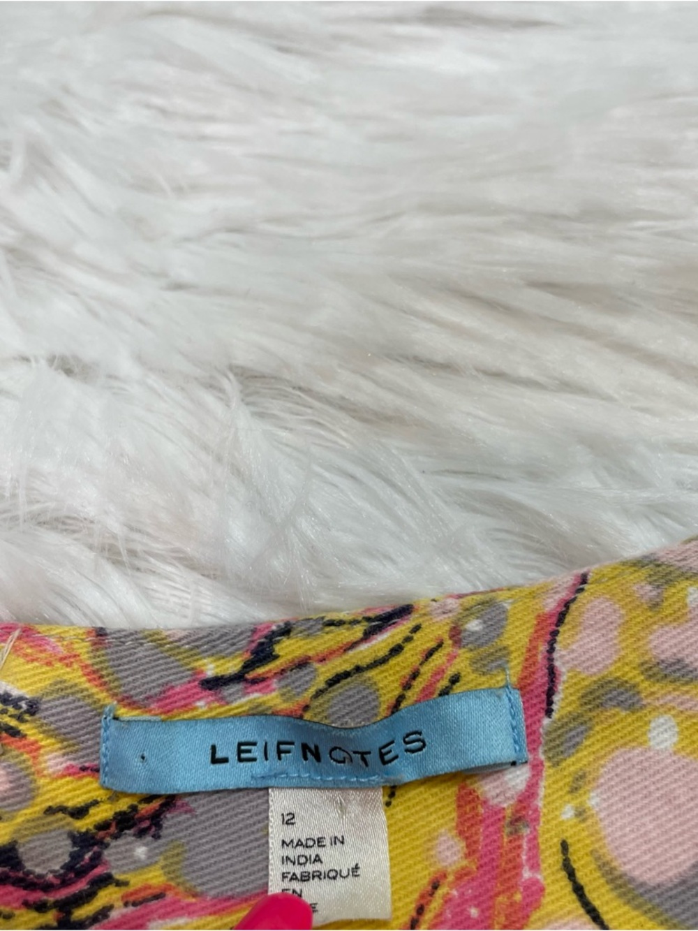 Anthropologie Leifnotes Mini Skirt Womens Size 12 Fortress Floral Pleated Short - Picture 8 of 11
